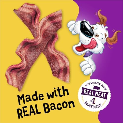 Purina Beggin' Strips Dog Treats, Original With Bacon Flavor - (Pack of 2) 26 oz. Pouches
