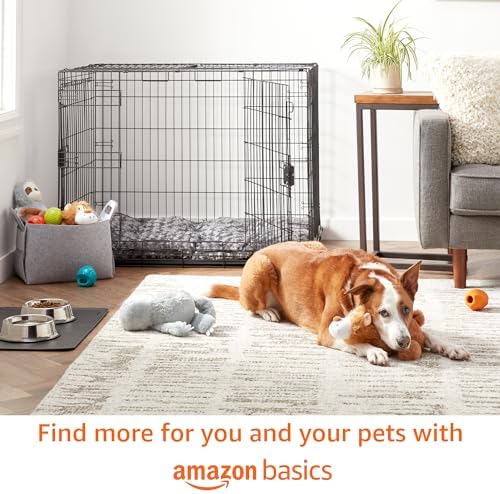 Amazon Basics Dog Poop Bags with Dispenser, 540 Count, Enhanced for Guaranteed Leakproof, Unscented, Includes Leash Clip