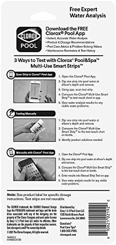 Clorox Pool&Spa My Pool Care Assistant, 50 Test Strips