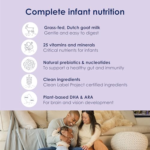 Kabrita Goat Milk-Based Infant Formula – 28oz – Pack of 2 – Natural, Gentle Baby Formula – European, Non-GMO – Ages 0-12 Months