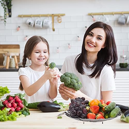 Vegetable Steamer Basket, Premium Stainless Steel Veggie Steamer Basket - Folding Expandable Steamers to Fits Various Size Pot (Extra Large (6.5" to 11"))