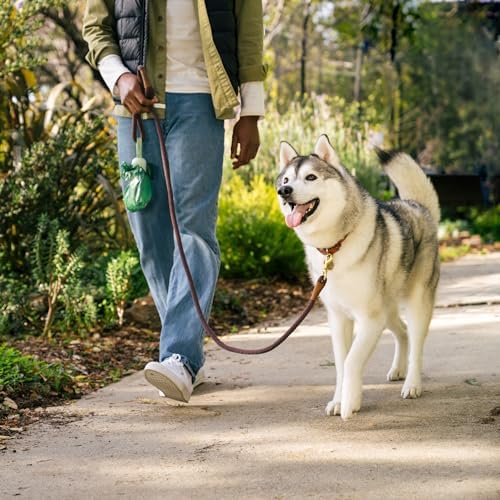 Earth Rated Dog Poop Bag Holder, Durable and Guaranteed Leakproof, Lavender Scented, 1 Dispenser and 900 Bags