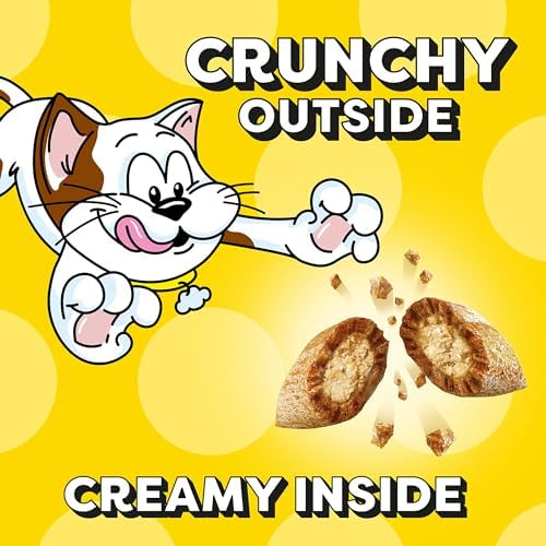 Temptations Classic Crunchy and Soft Cat Treats, Shrimpy Shrimp Flavor, 3 oz. Pouch (Pack of 12)