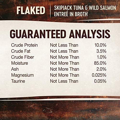 Wellness CORE Signature Selects Flaked Adult Wet Cat Food, Natural, Protein-Rich, Grain Free, 2.8 Ounce, 12 Pack (Skipjack Tuna & Wild Salmon)