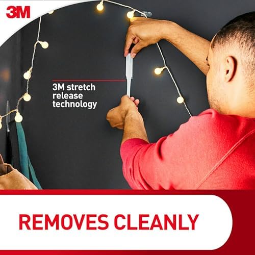 Command Large Satin Brass Double Hooks, 2 Coat Hooks and 2 Command Strips, Damage-Free Hanging with Adhesive, No Tools Great for Hanging Home Decor, Holds up to 4 lb