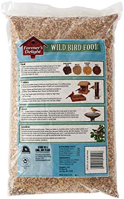Wagner's 53002 Farmer's Delight Wild Bird Food with Cherry Flavor, 10-Pound Bag