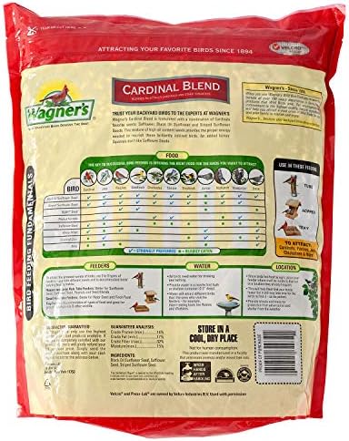Wagner's 62032 Cardinal Blend Wild Bird Food, 6-Pound Bag