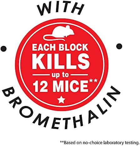 Tomcat with Bromethalin Bait Chunx Pail, Rat and Mice Control for Agricultural Use and Professional Applicators, 4 lbs.
