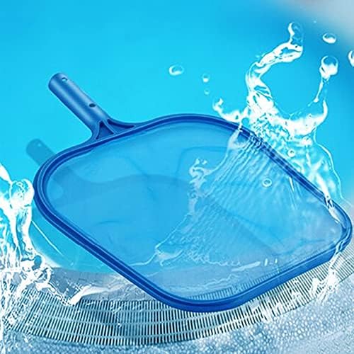 Sunnyglade Swimming Pool Cleaner Supplies/Professional Heavy Duty Pool Leaf Rake Fine Mesh Frame Net/Cleaning Leaf Skim Net (1, Blue)