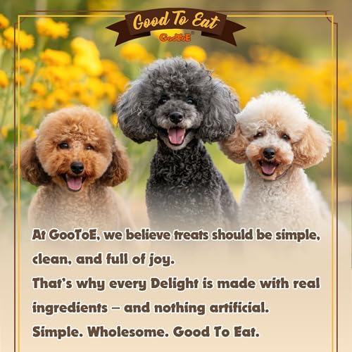 Gootoe Turkey Tendon Dog Treats, Strips 3oz, USA-Sourced Turkey Tendon, Natural Snack, Premium Puppy Chews, Hypoallergenic, Rawhide Free, Reseal Value Bags, Size for Small Dogs