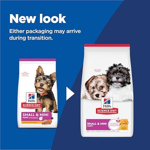 Hill's Science Diet Small & Mini Chicken Meal & Brown Rice Recipe Dry Dog Food 4.5 lbs.
