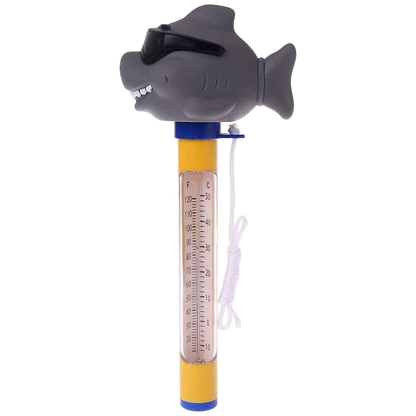 Pool Thermometer Floating,Large Size Easy Read Water Temperature Thermometer,Funny Cartoon Pool Thermometer for Hot Tub,Ice Bath,Outdoor & Indoor Swimming Pools,Aquariums,Spas