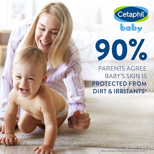Cetaphil Baby Wash & Shampoo, 13.5oz Pack of 2, Hypoallergenic, Gentle Enough for Everyday Use, Soap Free