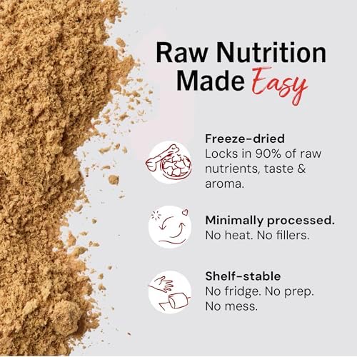 Stella & Chewy's Freeze-Dried Raw Marie’s Magical Dinner Dust - - Premium Beef Dog Food Topper with Organic Fruits & Vegetables - Perfect for Picky Eaters - 7oz