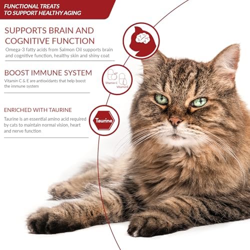 INABA Churu for Senior 10+, Creamy Lickable Cat Treats with Taurine, Vitamin E & C, 0.5 Ounces Each, 40 Tubes, Tuna & Chicken Variety