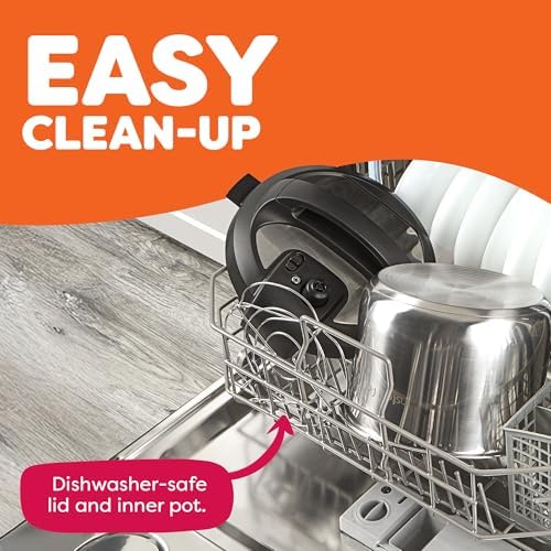 Instant Pot Duo 7-in-1 Mini Electric Pressure Cooker, Slow Rice Cooker, Steamer, Sauté, Yogurt Maker, Warmer & Sterilizer, Includes Free App with over 1900 Recipes, Stainless Steel, 3 Quart
