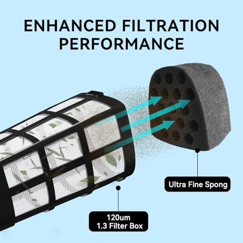 LVKE L2 Cordless Handheld Pool Vacuum for Above Ground Pool with Telescopic Pole, Strong Suction Power, 1H Runtime, High-Efficiency Screen & Fine Sponge, Ideal for Deep Pool Cleaning, Blue
