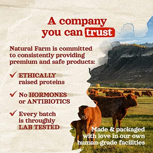 Natural Farm Bully Sticks (6 Inch, 30 Pack), Thin Pizzle Pixie Beef Treats, Grain-Free, High Protein, Best Rawhide Alternative for Small, Puppies or Senior Dogs