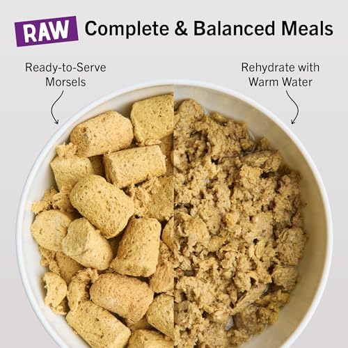 Stella & Chewy's Freeze-Dried Raw Cat Dinner Morsels - Premium Chicken Recipe with 98% Cage-Free Meat & Organs - Natural Grain-Free Cat & Kitten Food - Made in USA - 3.5 oz