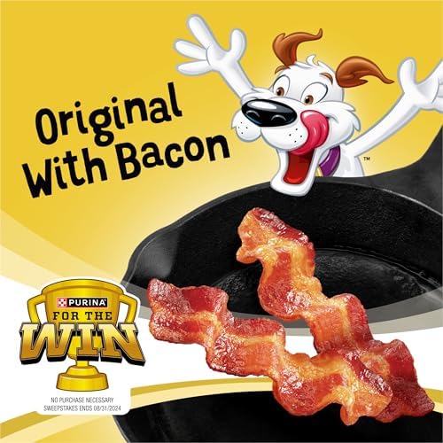Purina Beggin' Strips Dog Treats, Original With Bacon Flavor - (Pack of 2) 26 oz. Pouches