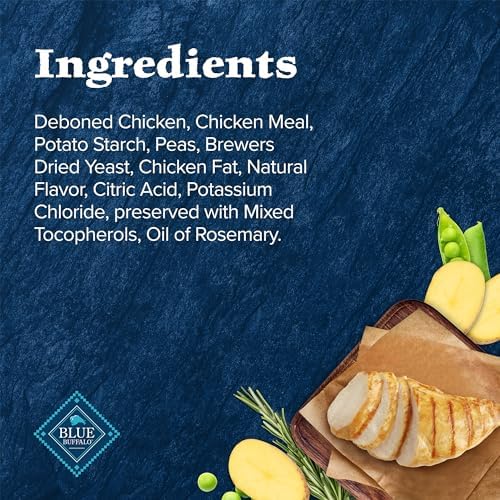 Blue Buffalo Wilderness Crunchy Cat Treats, Chicken 12-oz Tub