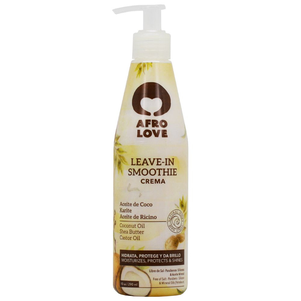 Afro Love Complete Hair Care Set, Shampoo (16oz), Conditioner (16oz), Hair Soufflé (16oz), Leave-In Smoothie Crema & Curling Puree (8oz), Sulfate-Free, Paraben-Free For Curly, Kinky & Coily Hair
