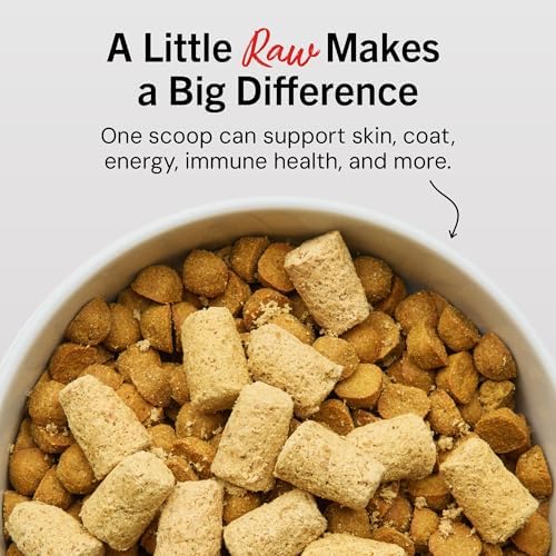 Stella & Chewy's Freeze Dried Raw Chewy’s Chicken Meal Mixers – Dog Food Topper for Small & Large Breeds – Grain Free, Protein Rich Recipe – 8 oz Bag