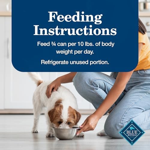 Blue Buffalo Homestyle Recipe Senior Wet Dog Food, Made with Natural Ingredients, Chicken Dinner with Garden Vegetables, 12.5-oz Cans (12 Count)