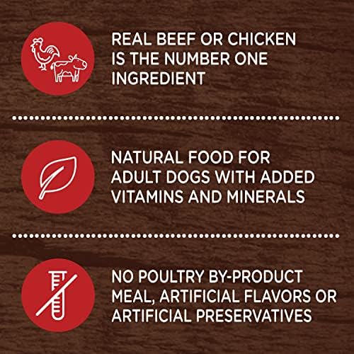 Rachael Ray Nutrish Wet Dog Food Variety Pack Premium Paté, 13 oz. Cans, 12 Count