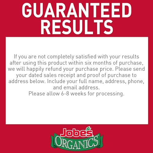 Jobe’s Organics Granular Garden Fertilizer, Easy Plant Care Fertilizer for Vegetable Gardens and Tomato Plants, 4 lbs Bag
