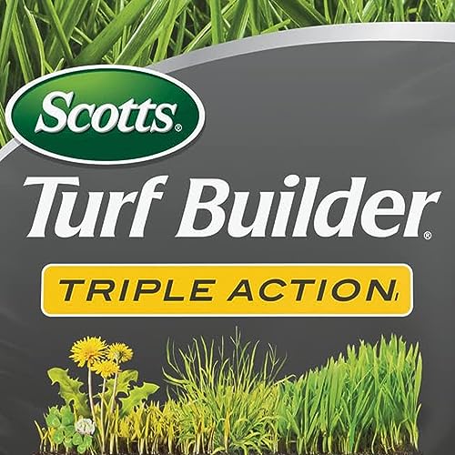Scotts Turf Builder Triple ActionI, Weed Killer and Preventer Plus Lawn Fertilizer, 4,000 sq. ft., 11.31 lbs.