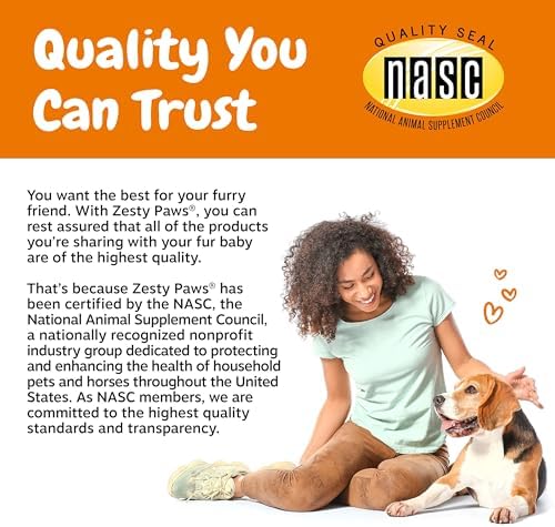 Zesty Paws Calming Chews for Dogs Composure & Relaxation for Everyday Stress & Separation Peanut Butter 90 Count