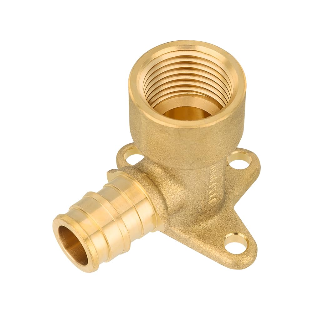 EFIELD Pex A Expansion Fittings 3/4"x 3/4" Female NPT Drop-ear Elbow, F1960 (Pack of 100),(PEX1960088-100PCS)
