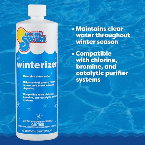 In The Swim Pool Closing Kit - Winterizing Chemicals for Above Ground and In-Ground Pools - Up to 15,000 Gallons