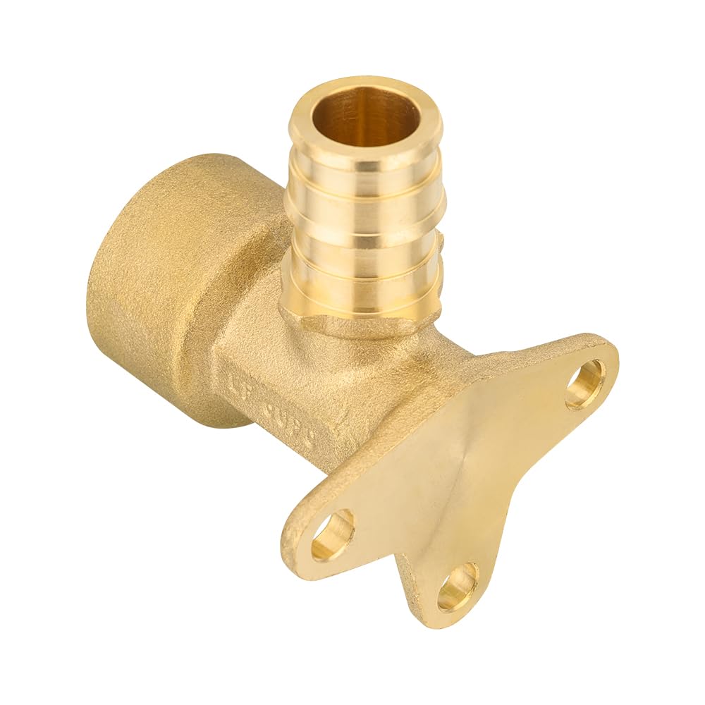 EFIELD Pex A Expansion Fittings 3/4"x 3/4" Female NPT Drop-ear Elbow, F1960 (Pack of 100),(PEX1960088-100PCS)