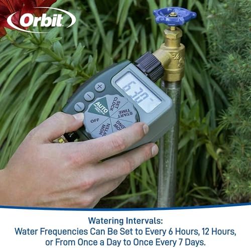 Orbit 62067 1-Outlet Programmable Digital Hose Watering Timer, 2-Pack