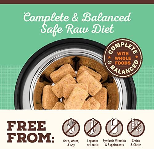 Primal Freeze Dried Dog Food Nuggets, Chicken; Complete Balanced Meal, Topper or Treat; Premium, Healthy, Grain Free, High Protein Raw Dog Food, 14 oz