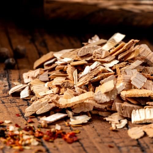 Wood Smoker Chips Bundle of 3 Flavors - Apple, Mesquite & Hickory Wood Chips by Mr. Bar-B-Q, Can be Used on Gas & Charcoal Grill, Variety of Flavors for Smokers, Grilling, BBQ, Camping(3 x 1.6 Lb Bag)