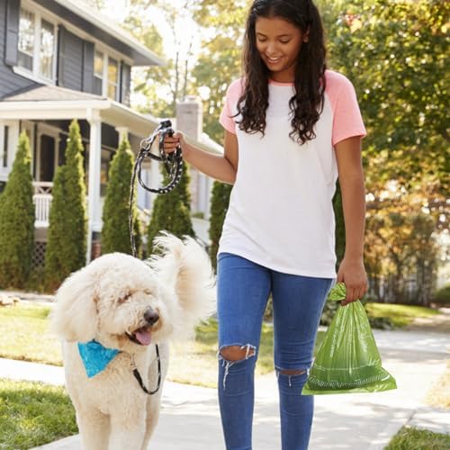 720 Count Unscented 13” x 9”Dog Poop Bags Rolls, Leakproof Strong & Sturdy Waste Bags for Doggie Cat Pet