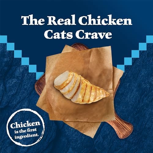 Blue Buffalo Wilderness Natural Adult Dry Cat Food, High-Protein and Grain-Free Diet, Supports Healthy Muscle Development and a Healthy Immune System, Chicken, 12-lb. Bag