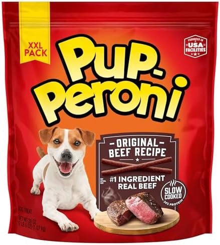 Pup-Peroni Dog Treats, Original Beef Flavor, 38 Ounce, Made with Real Beef