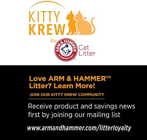 ARM & HAMMER Hardball Lightweight Platinum Multi-Cat Clumping Cat Litter Odor Control, Easy No-Mess Scooping, Garden Bloom Scent, 16.5 Lbs.