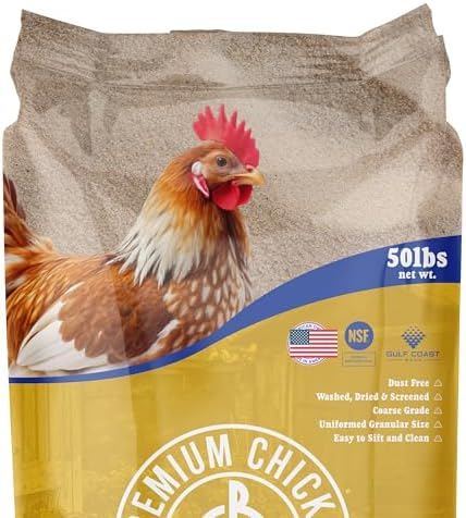 2 Pack 50 lb Bag Odor Eliminating Bedding for Chicken Coops, Nesting Boxes & Runs