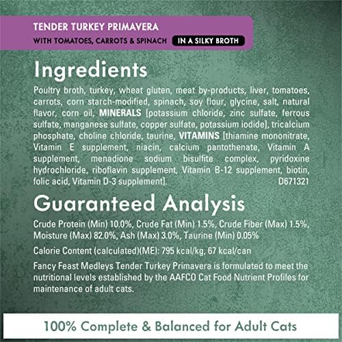Purina Fancy Feast Medleys Poultry Collection Wet Cat Food Variety Pack - (Pack of 30) 3 oz. Cans