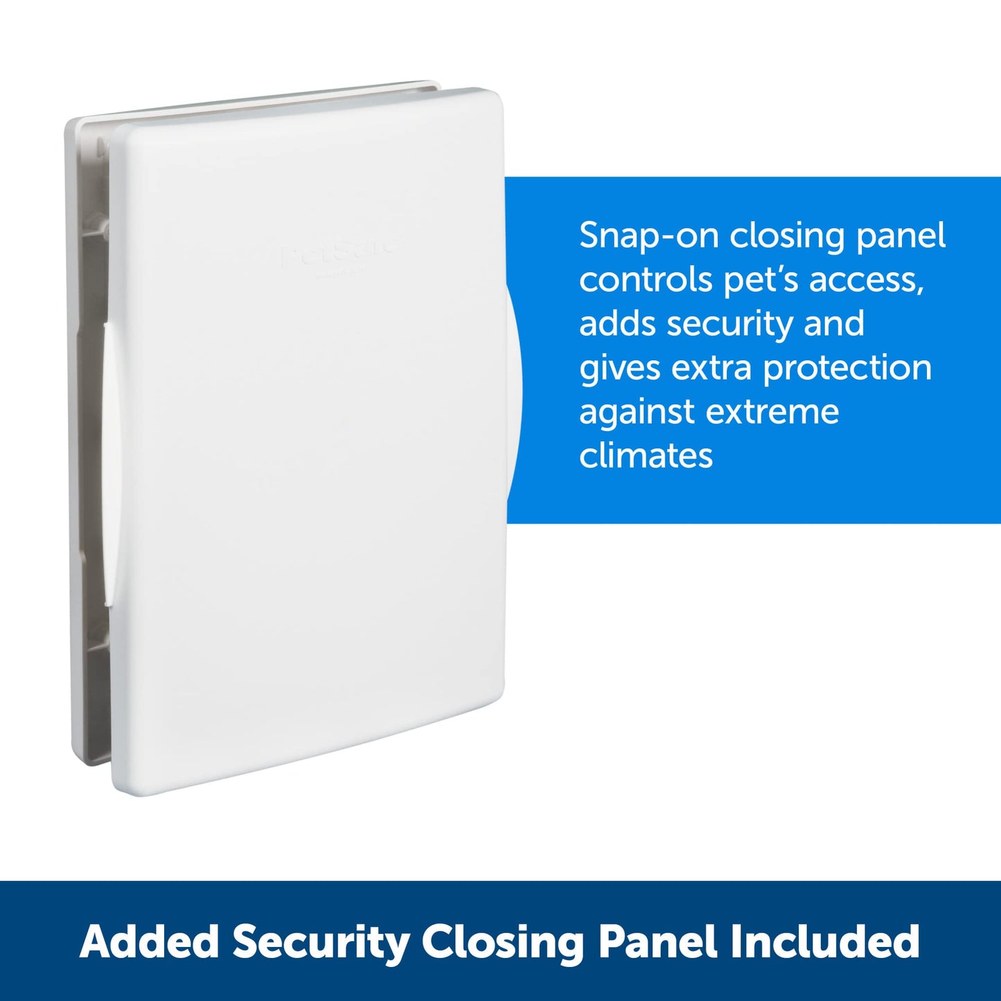 PetSafe Extreme Weather Plastic Pet Door, Medium