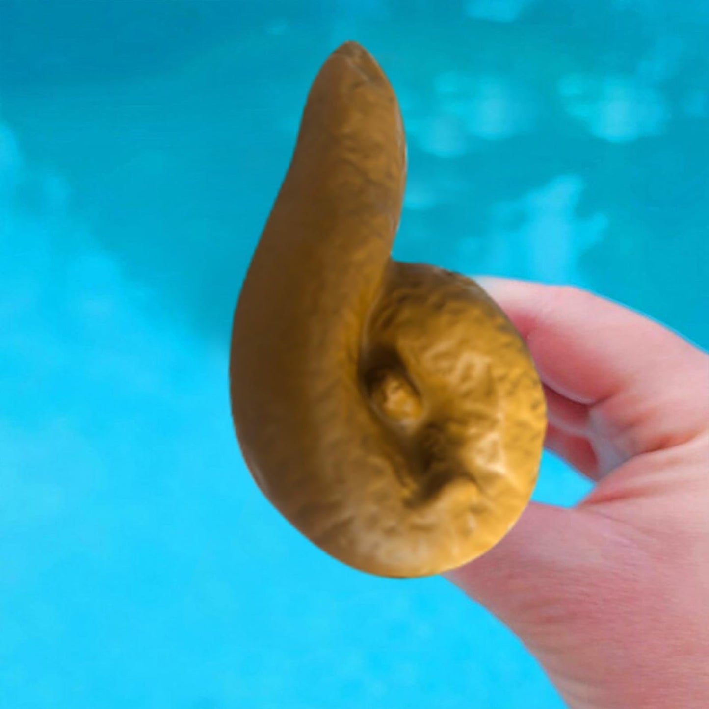 Floating Swimming Pool Thermometer, Funny Floating Poop Pools Thermometer, Poop Shape Prank Water Thermometers, Easy Read Temperature, for Spa Hot Tubs Aquariums Pools (2 pcs)