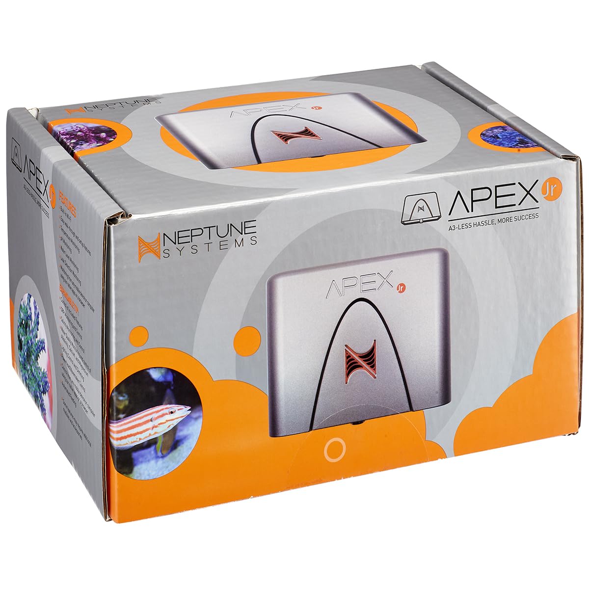 Neptune Systems A3 Apex Jr. Aquarium Controller - Temperature, pH, Leak Detection & Level Sensor Monitoring System for Freshwater and Saltwater Aquariums