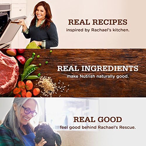 Rachael Ray Nutrish Natural Premium Wet Dog Food, Savory Favorites Variety Pack, 8 Ounce Tub (Pack of 6) (6303230800)