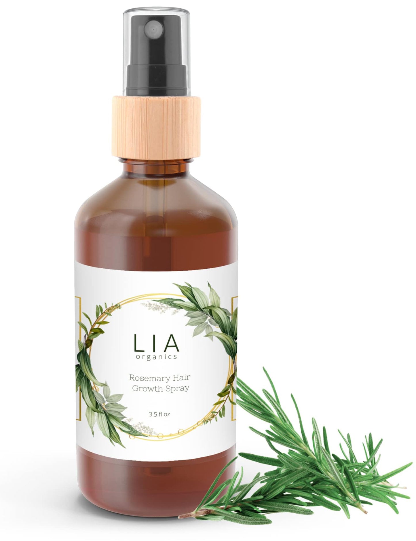 Lia Organics Rosemary Hair Growth Scalp Spray