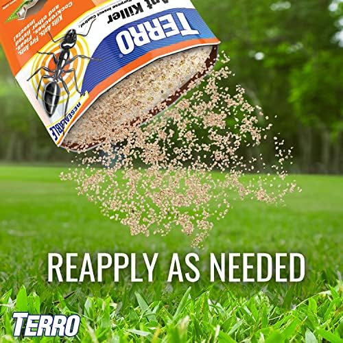TERRO T901SR Ant Killer Plus Multi-Purpose Insect Control for Outdoors - Kills Fire Ants, Fleas, Cockroaches, and Other Crawling Insects - 2 Pack, Granule